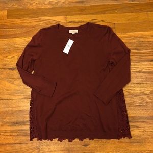 Loft Lace Sweater